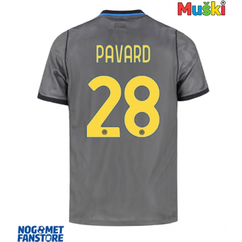 Inter Milan Benjamin Pavard #28 Rezervni Dres 2026-27 Kratak Rukav